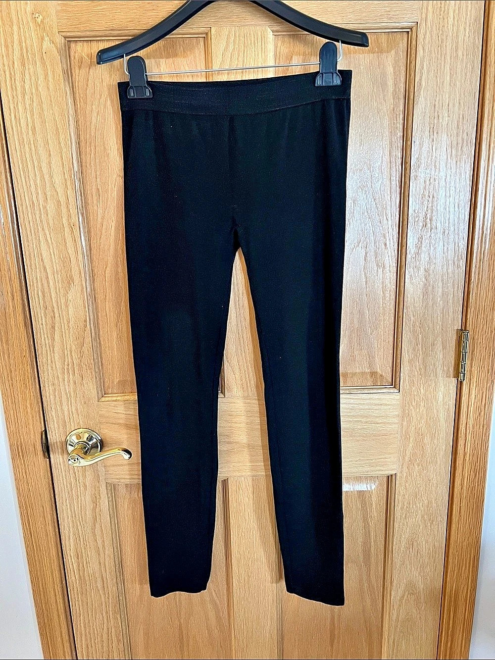 Nine 1 Eight Black Leggings Size Large